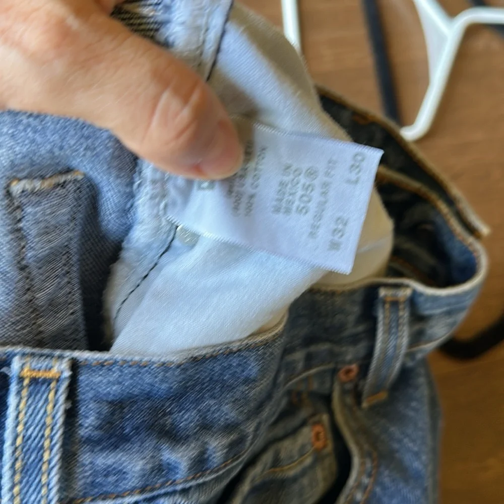 Levi Strauss 505 men’s jeans size‎ 32x30 regular fit - Picture 6 of 6